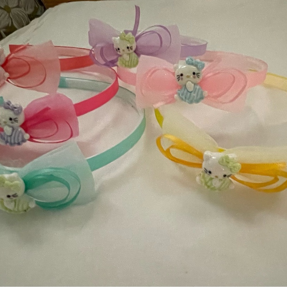 Hello kitty head bands